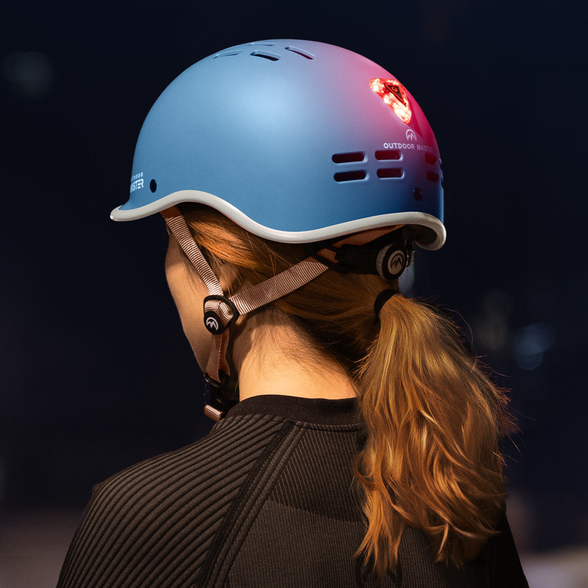 Goat Skate & Cycling Helmet with Light