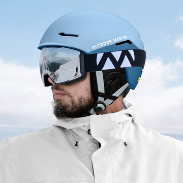 do men where white snowboard helmets ELK MIPS Ski Helmet - Stylish & Secure