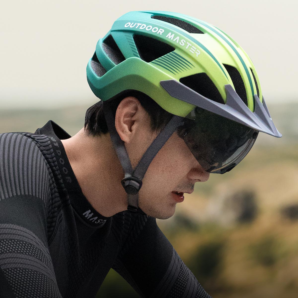 RHINO Urban Bicycle Helmet with LED Light