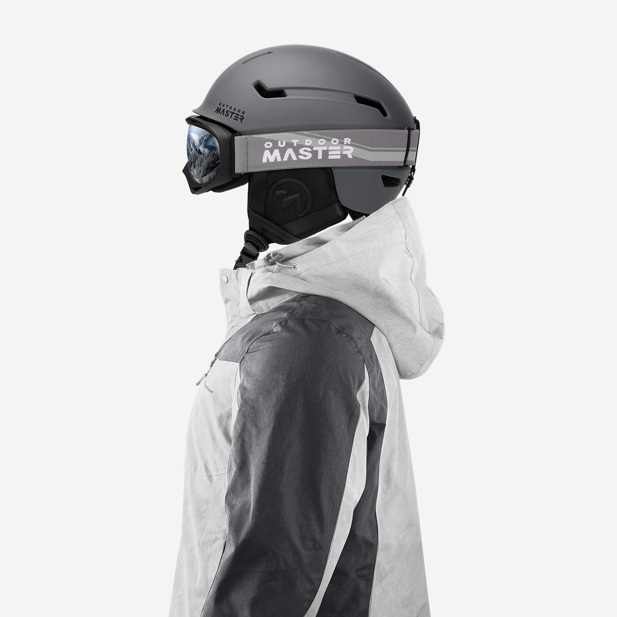 OutdoorMaster DEER スキーヘルメットバンドル