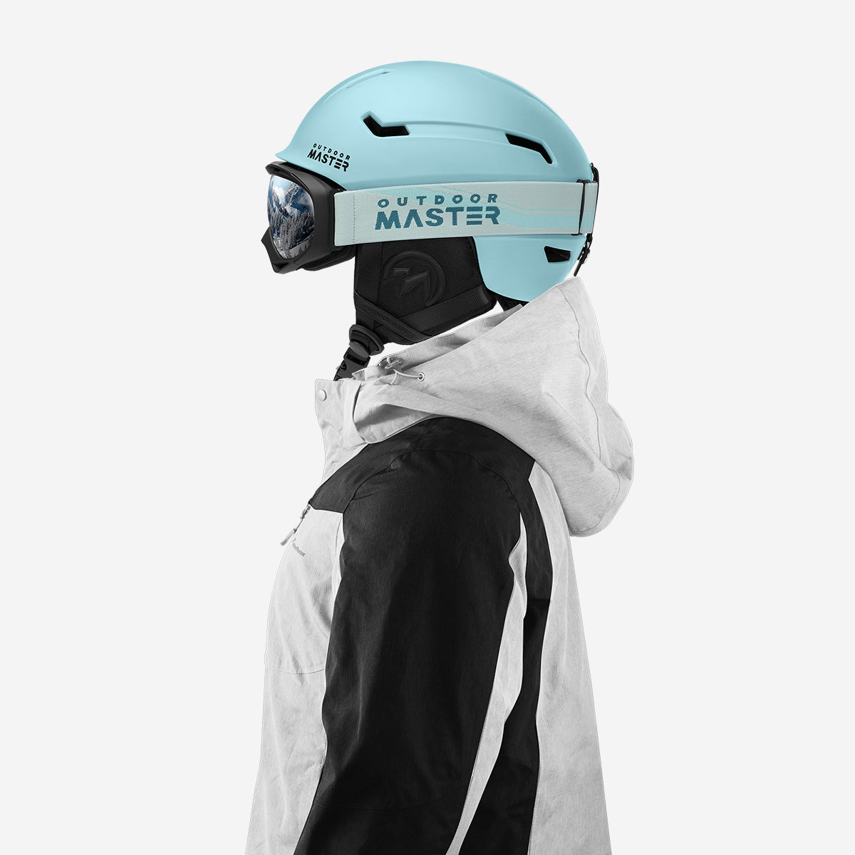 OutdoorMaster DEER スキーヘルメットバンドル