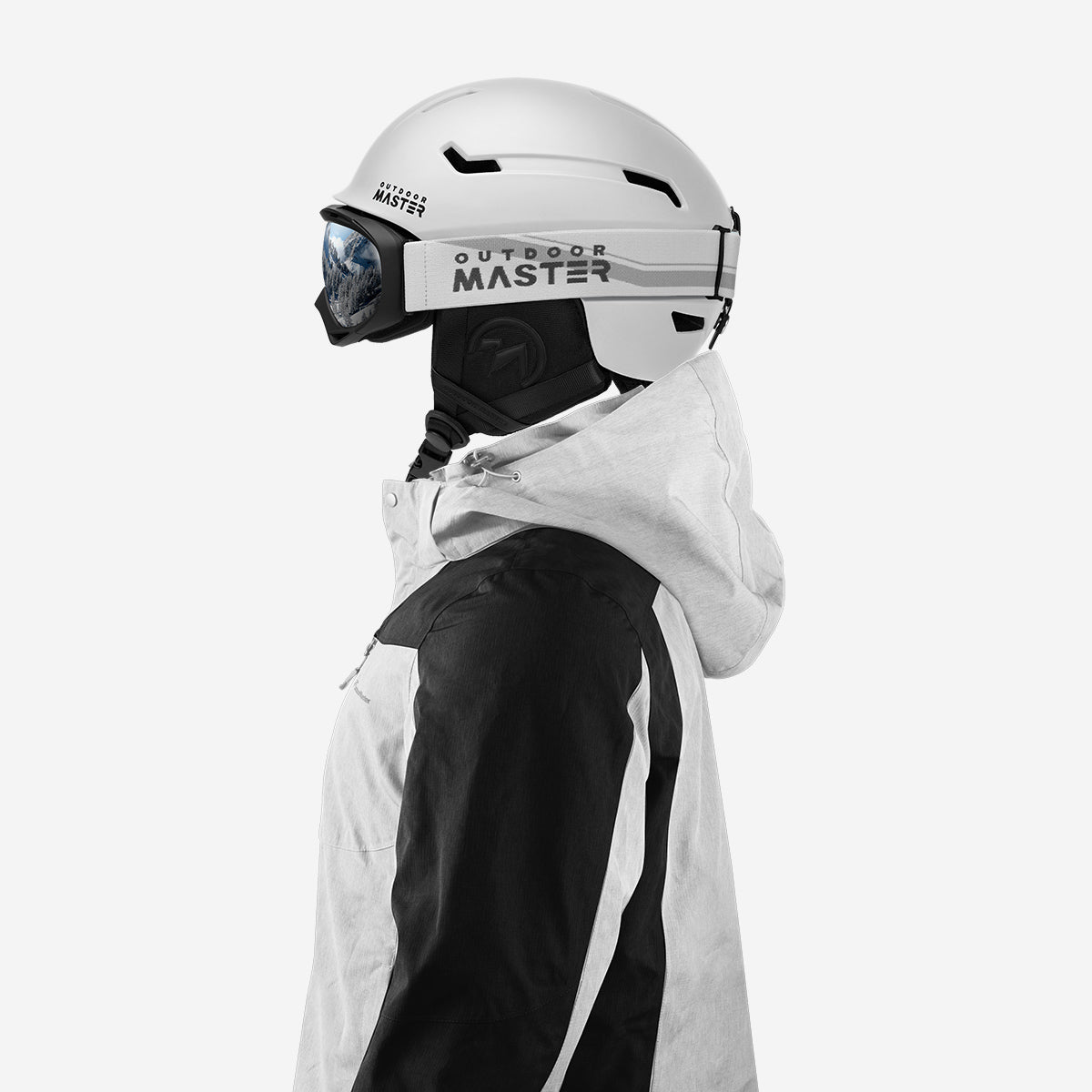 OutdoorMaster DEER スキーヘルメットバンドル
