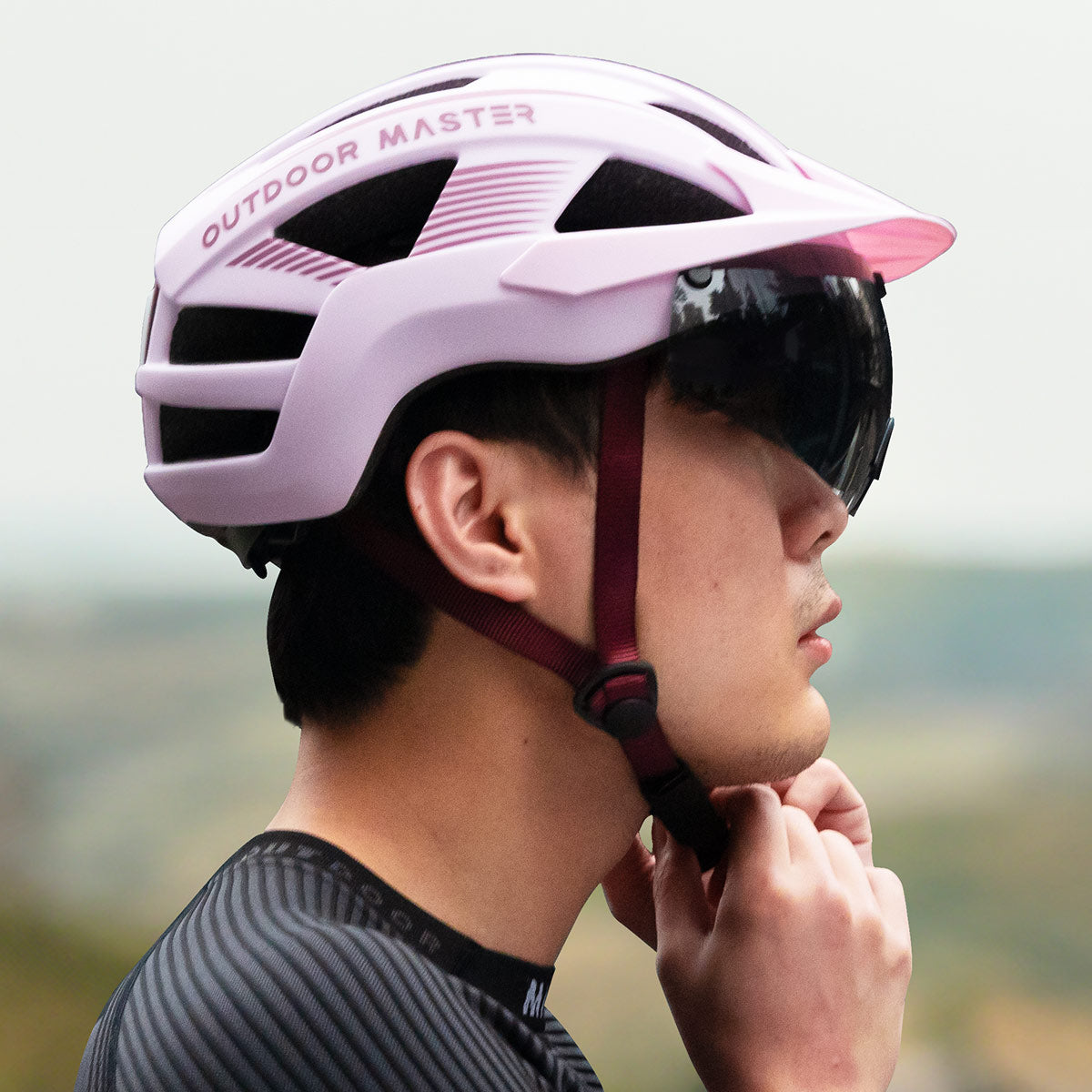 Rhino Urban Bicycle Helmet with LED Light