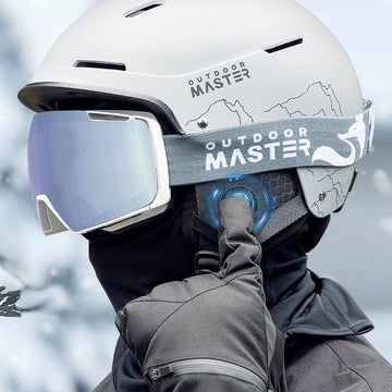 OutdoorMaster MZ04 Wireless Ski Helmet Drop-in Headphones