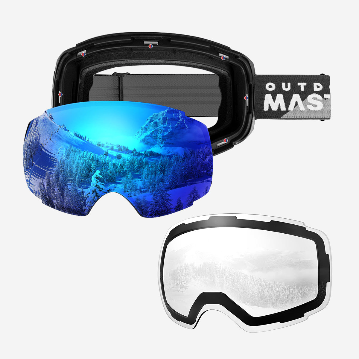 Bundle Sale - Pro Goggle + Lens + Kelvin Helmet