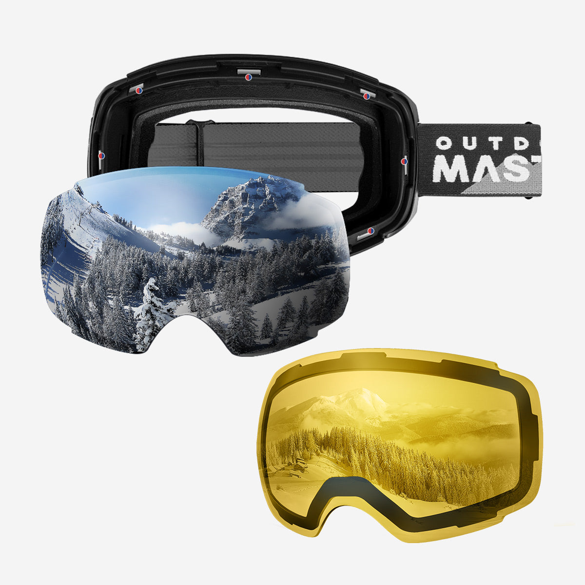 Bundle Sale - Pro Goggle + Lens + Kelvin Helmet