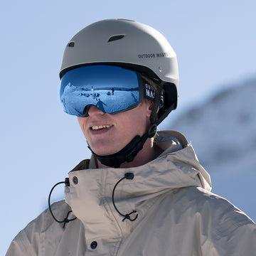 outdoormaster ski goggles pro PRO Magnetic Ski Goggles + Lens Bundle - Quick Lens Change & Anti-Fog