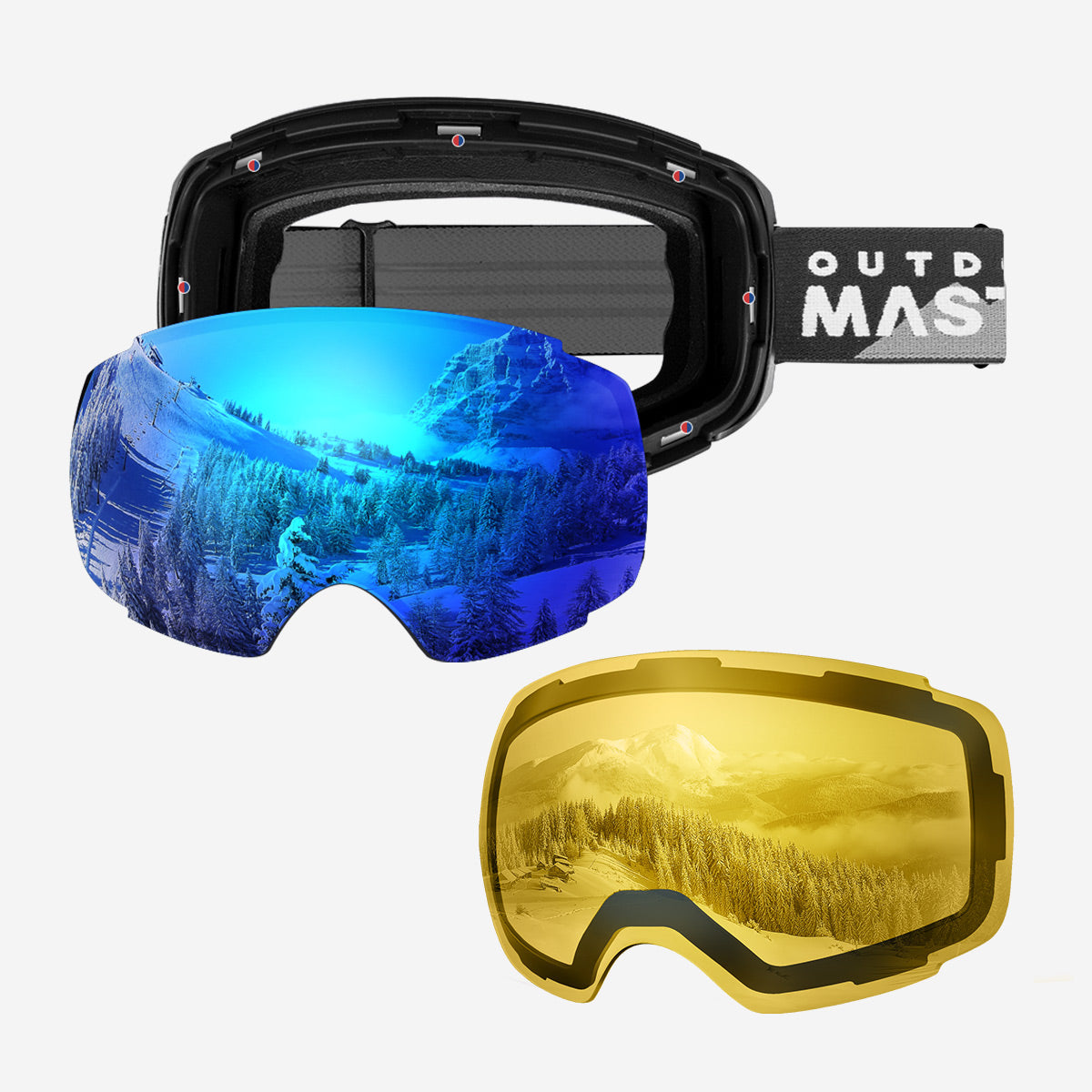 Bundle Sale - Pro Goggle + Lens + Kelvin Helmet