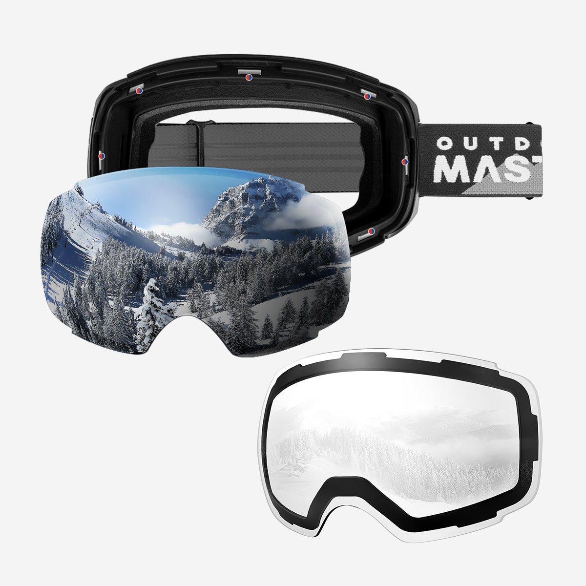 Bundle Sale - Pro Goggle + Lens + Kelvin Helmet