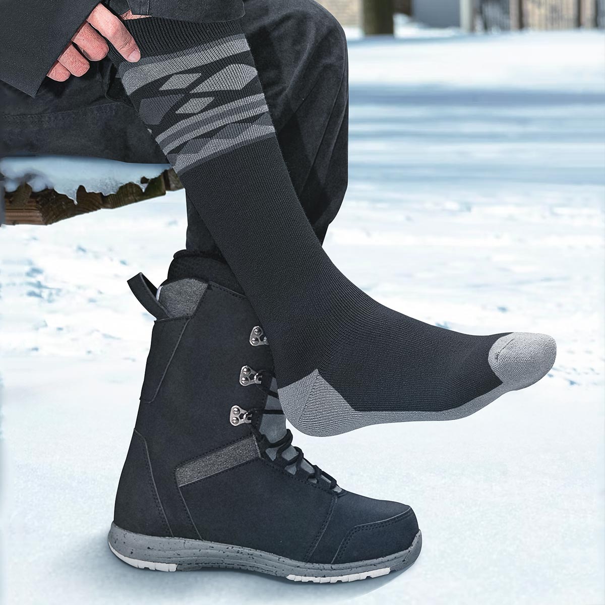 Merino Wool Ski Socks