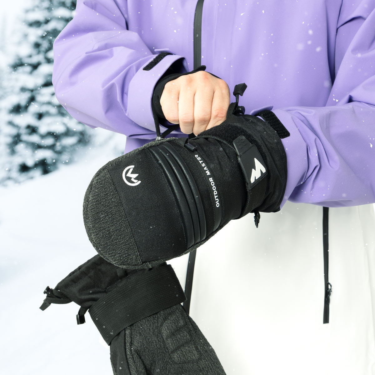 3M & KEVLAR Waterproof Ski Mittens for Men & Women