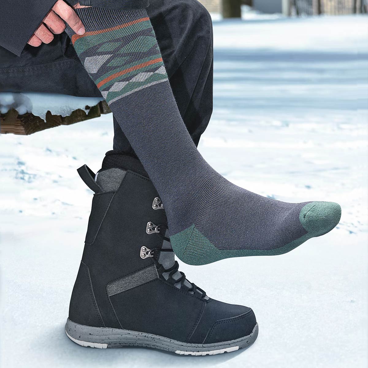 Merino Wool Ski Socks