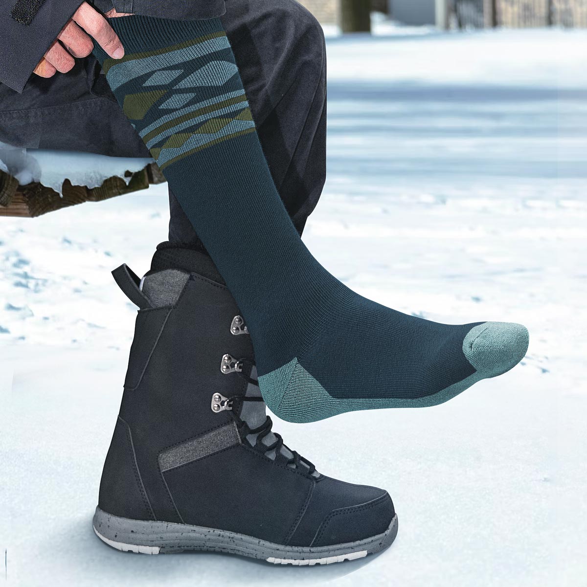 Merino Wool Ski Socks