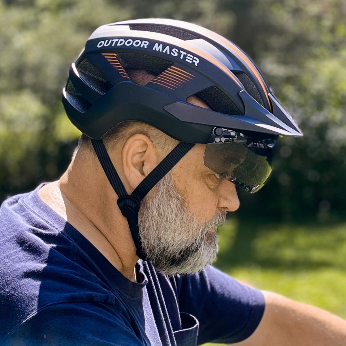 RHINO Urban Bicycle Helmet with LED Light