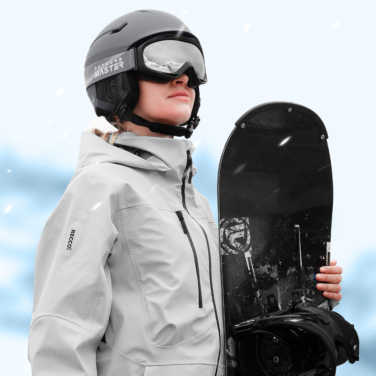 OutdoorMaster DEER スキーヘルメットバンドル