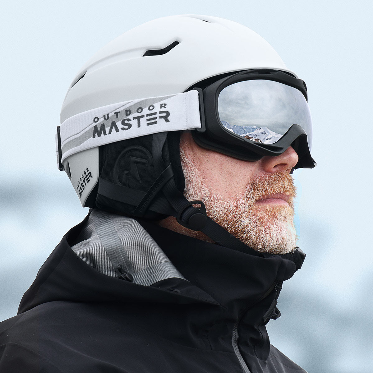 OutdoorMaster DEER スキーヘルメットバンドル