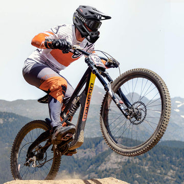 Orange Downhill Helmet Mtb RHINO Full Face Bike Helmets