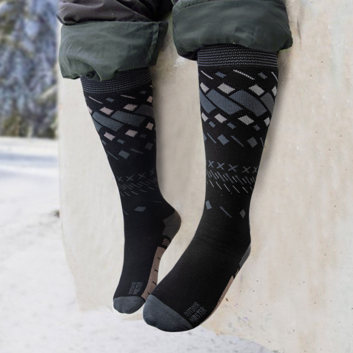 Cotton Snowboard Socks