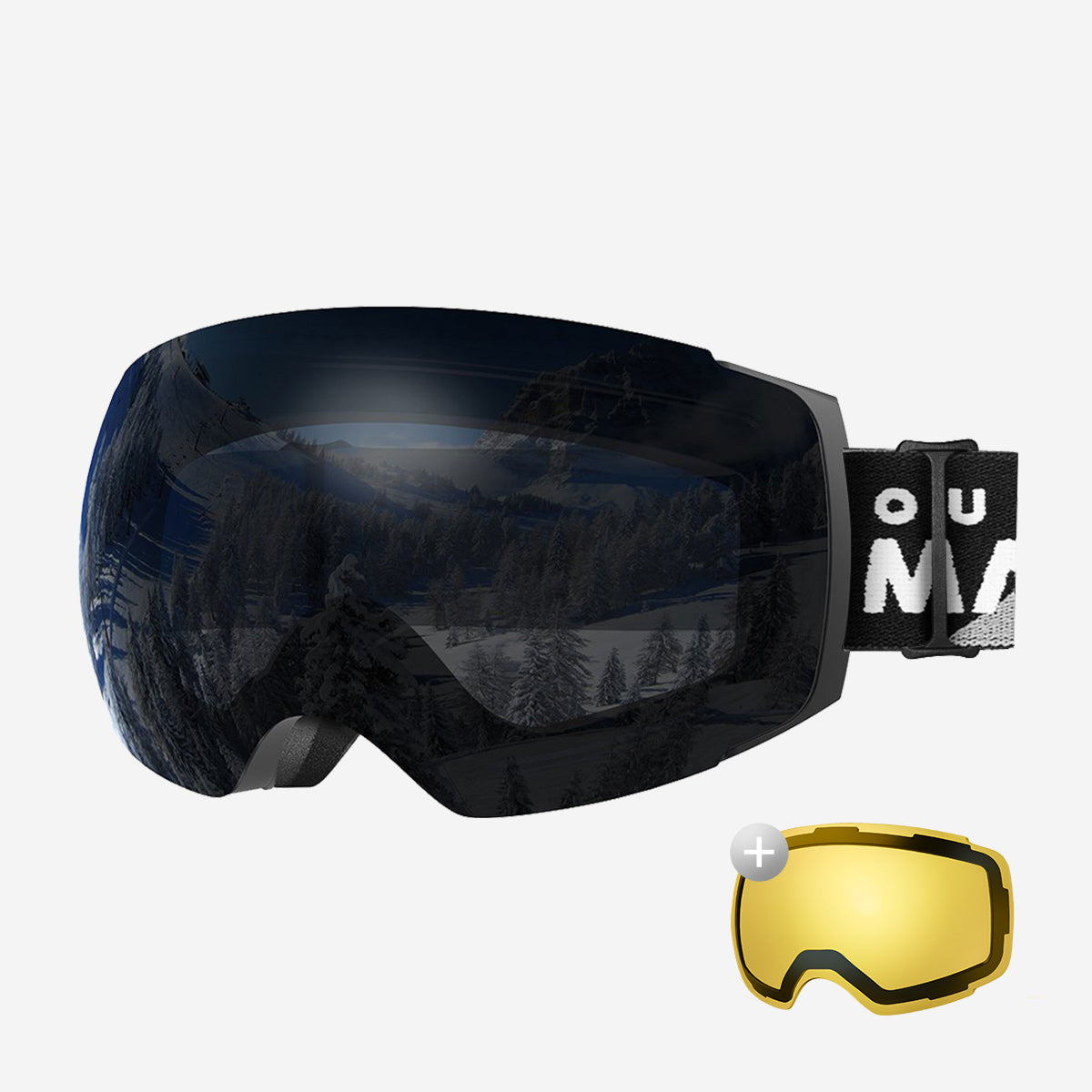 PRO Snow Goggles + Lens Bundle