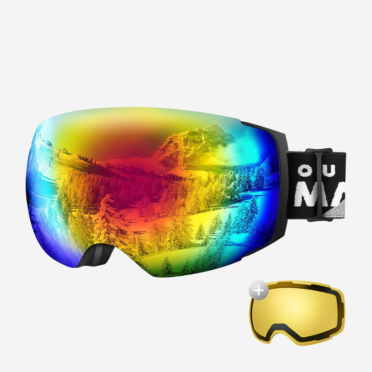 PRO Snow Goggles + Lens Bundle