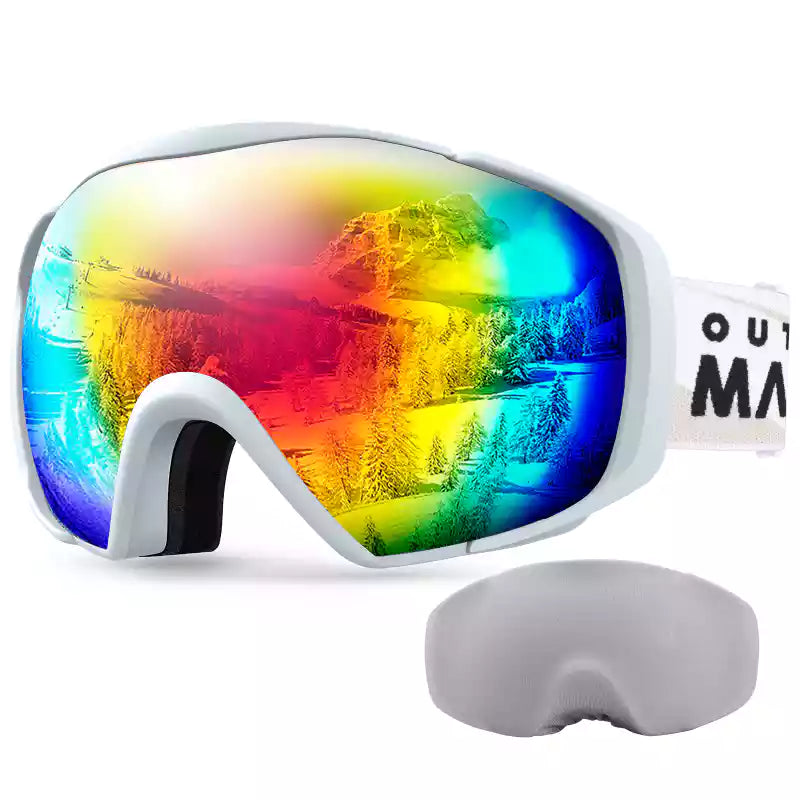 Classic Ski Goggles Over Glasses Budget Beginner Friendly