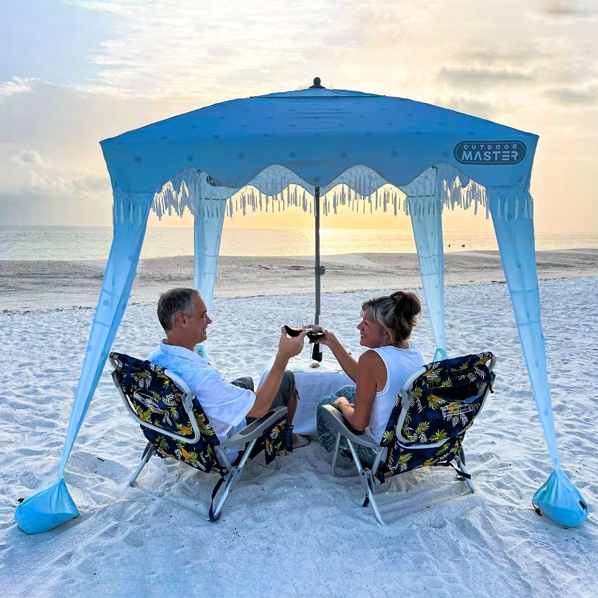 Beach cabana tent hotsell