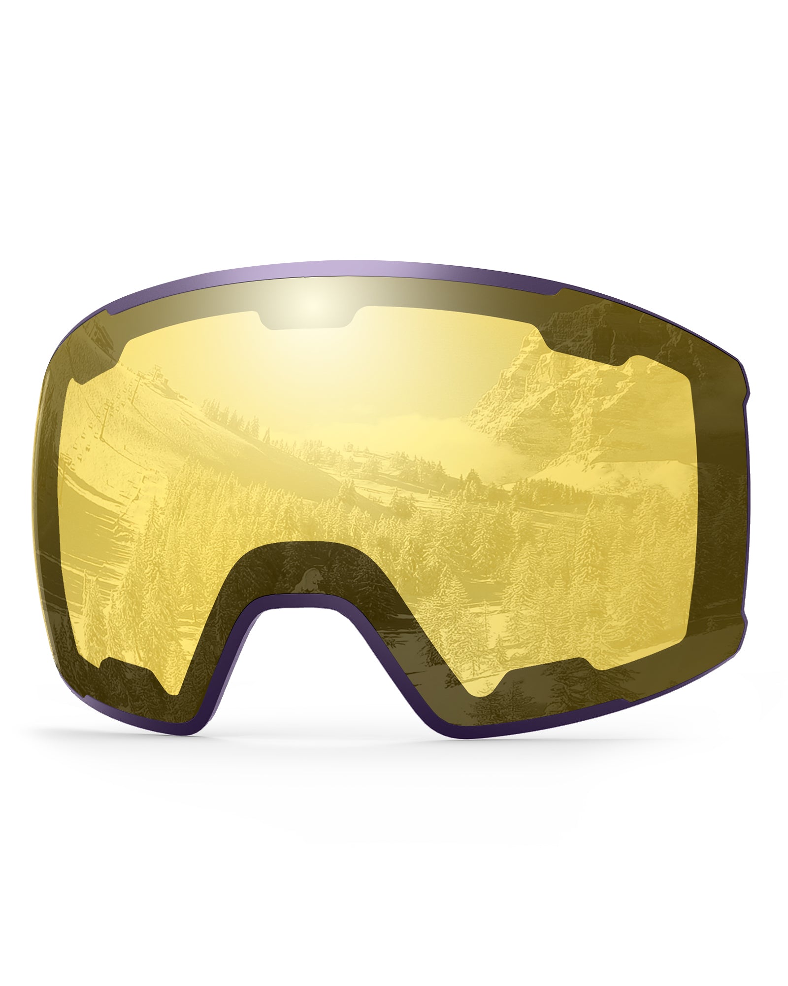 yellow lens goggles VISION Replacement Lens, Storm/night / VLT 75% Polarized Yellow Lens