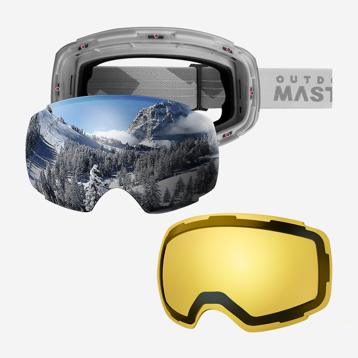 PRO Snow Goggles + Lens Bundle
