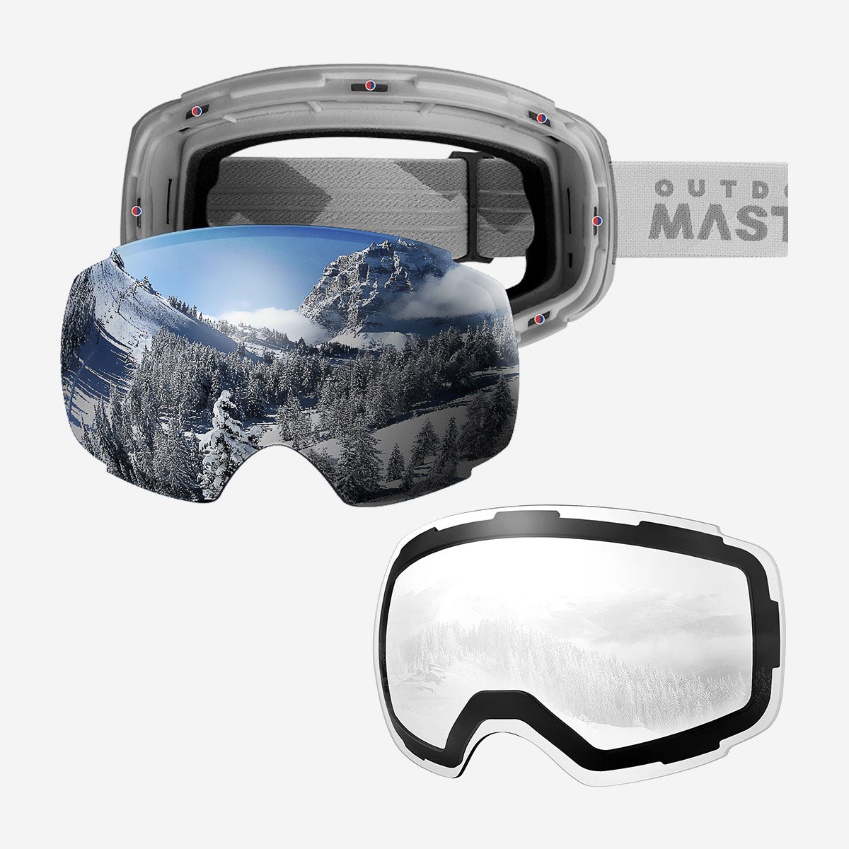 PRO Snow Goggles + Lens Bundle
