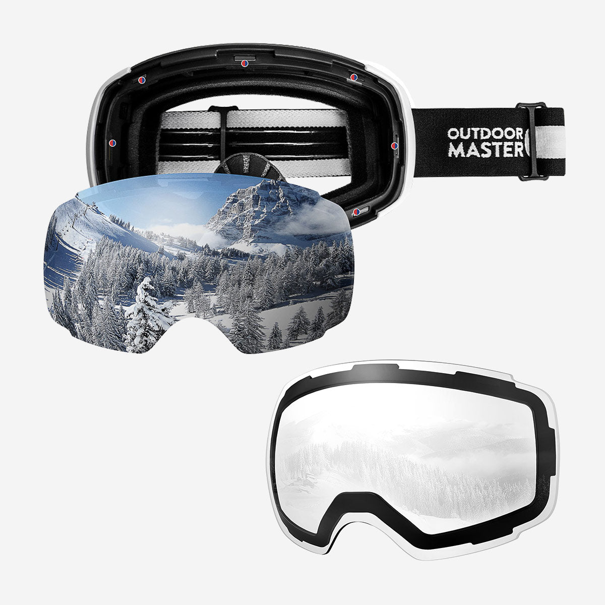 PRO Snow Goggles + Lens Bundle