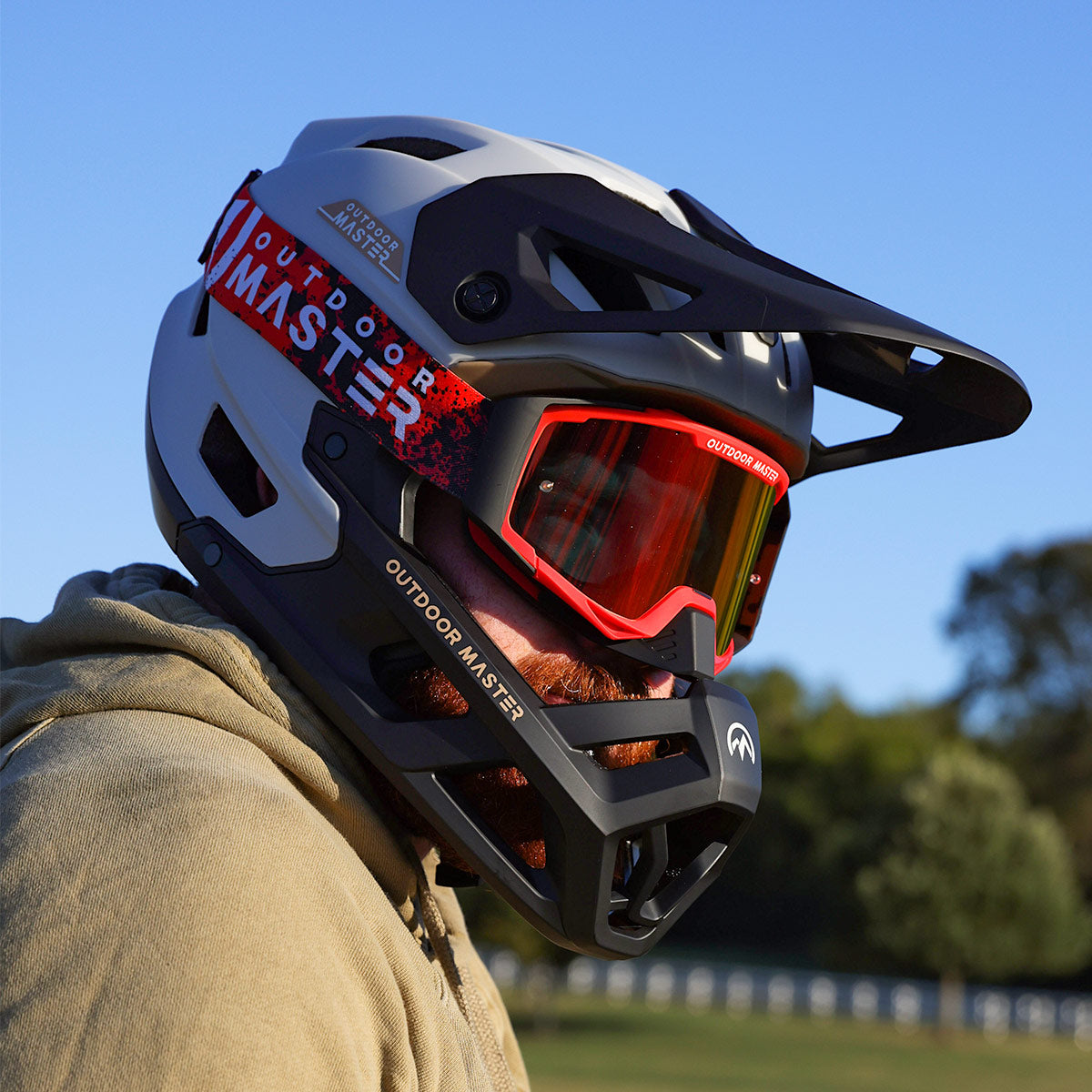 Full face helmet trail riding on sale