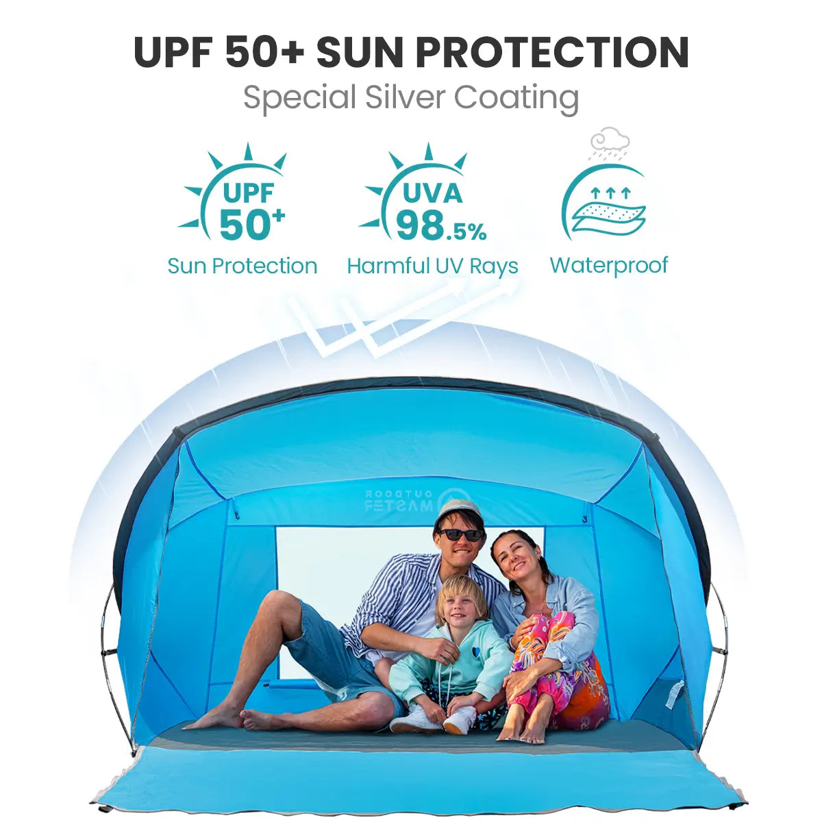 Tragbares Pop-up-Zelt von OutdoorMaster 