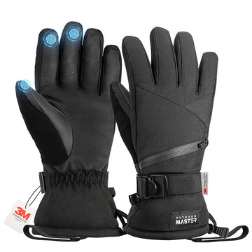 3M Thinsulate Waterproof Ski Gloves for Men & Women