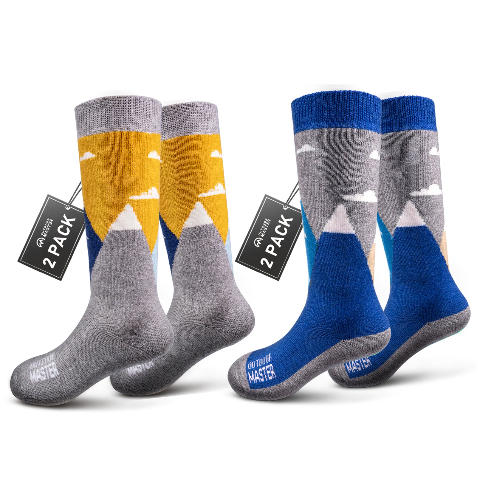 Kids Merino Wool Ski Socks