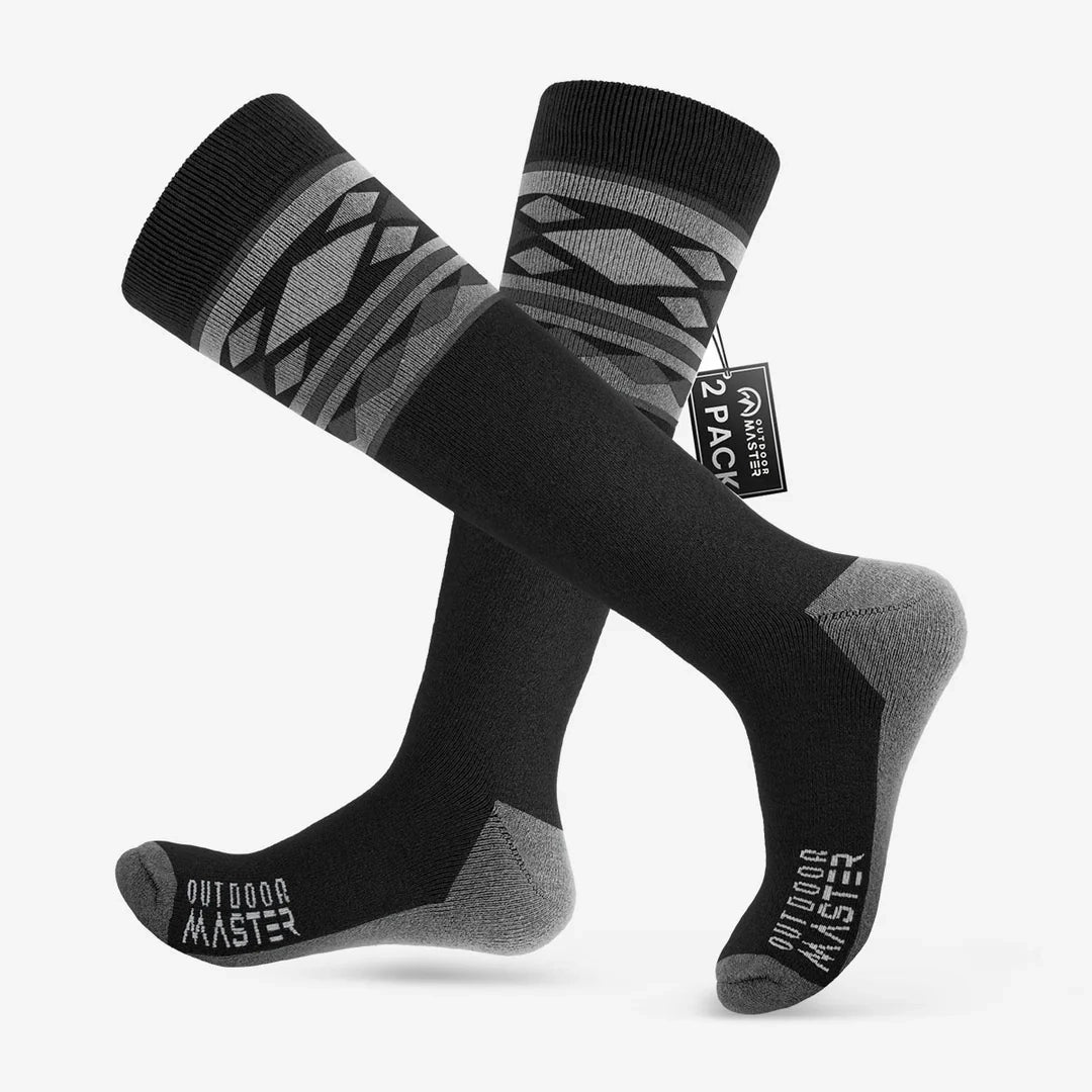 4-Pack Merino Wool Ski Socks
