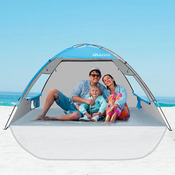 Beach Tent for 3 Person with 2 Doors