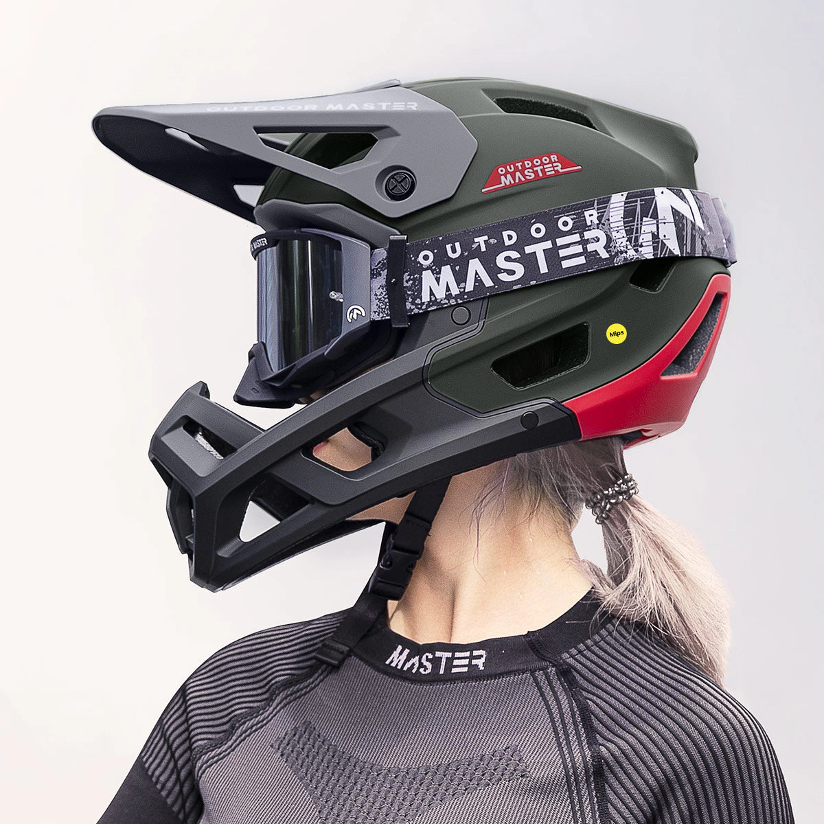 RHINO MIPS Helmets + Mustang Goggles Bundle