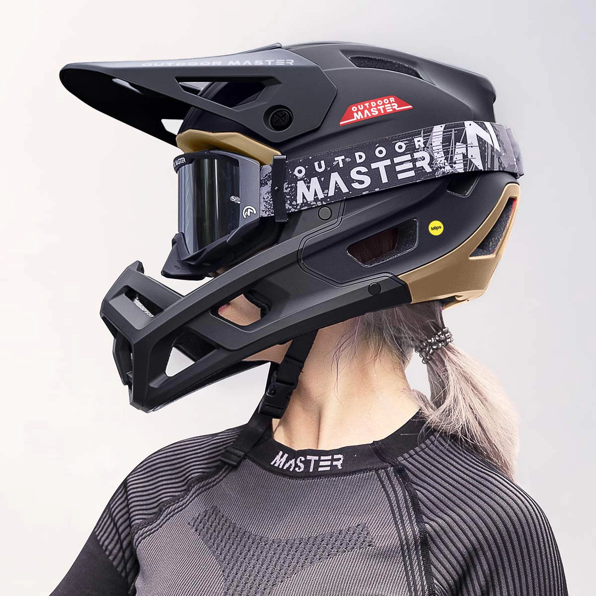 RHINO MIPS Helmets + Mustang Goggles Bundle
