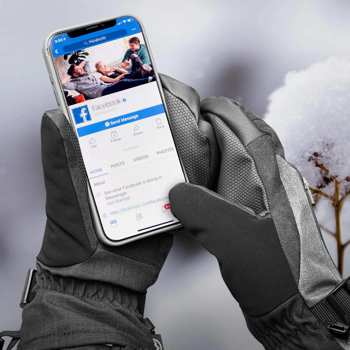 Ski Mittens for Women & Men