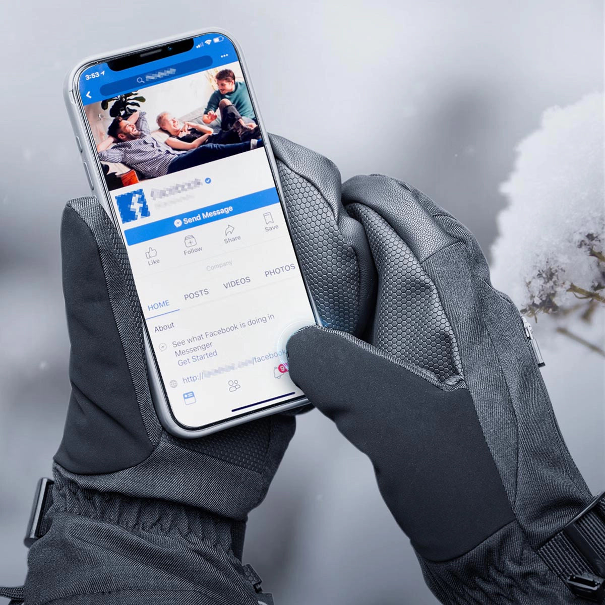 Ski Mittens for Women & Men