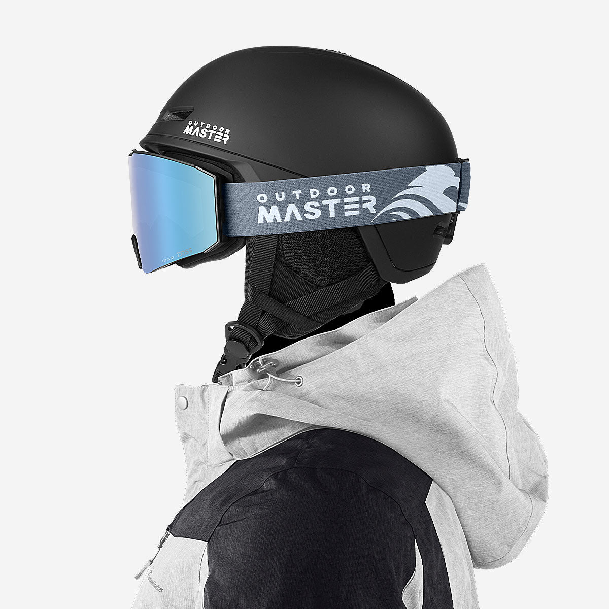 Asian Fit FALCON Ski Goggles Cylindrical ZEISS Lens