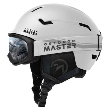 OutdoorMaster Deer Ski Helmet Bundle