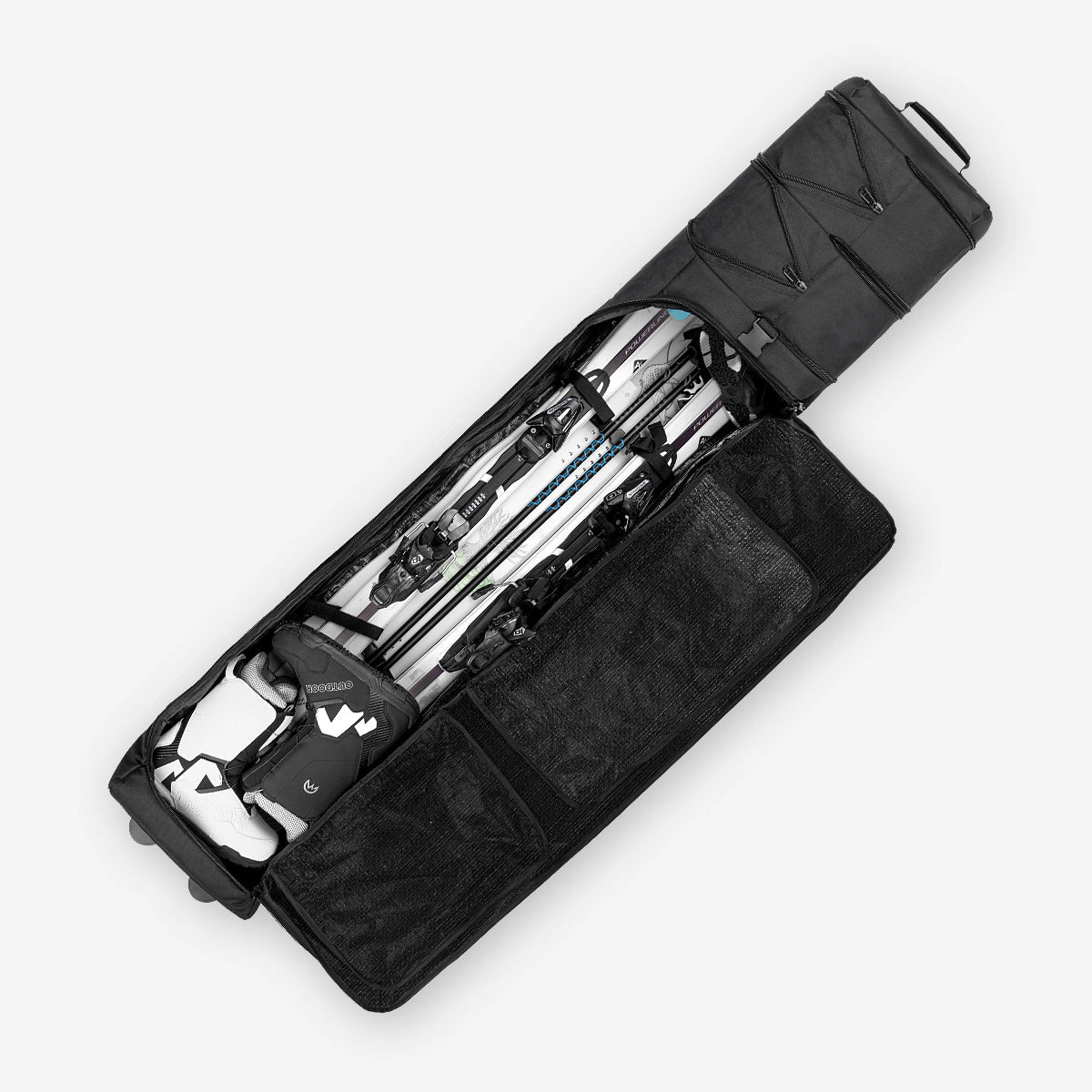 OutdoorMaster スキー&スノーボードバッグ - スムーズなホイールと OutdoorMaster スキー&スノーボードバッグ - スムーズなホイールと