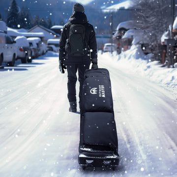OutdoorMaster Skis & Snowboards Bag - Smooth Wheels & Secure OutdoorMaster Skis & Snowboards Bag - Smooth Wheels & Secure