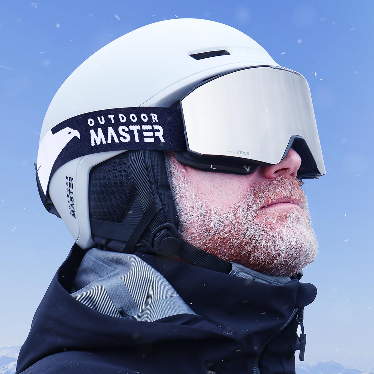 Asian Fit FALCON Ski Goggles Cylindrical ZEISS Lens