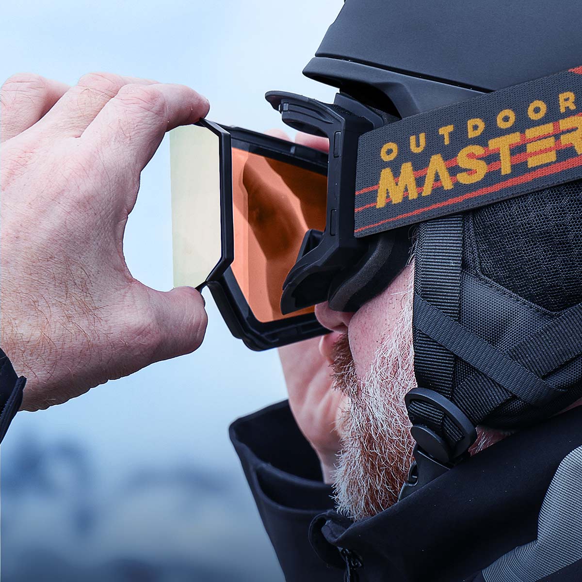 Asian Fit FALCON Ski Goggles Cylindrical ZEISS Lens