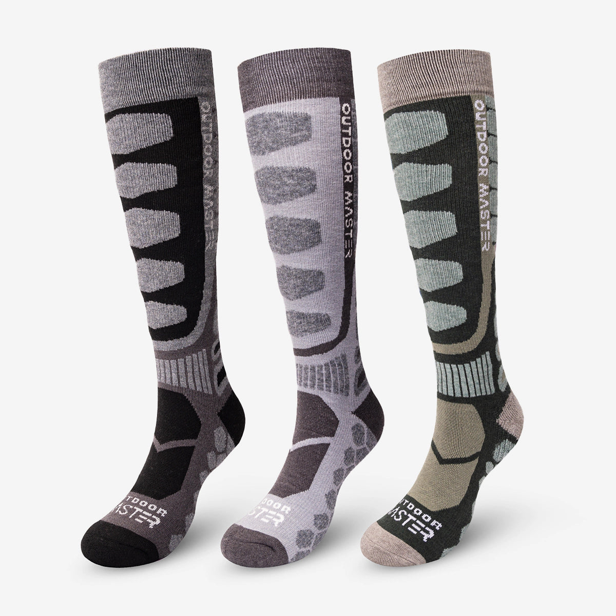 Merino Wool Ski Socks 2/3 Pairs