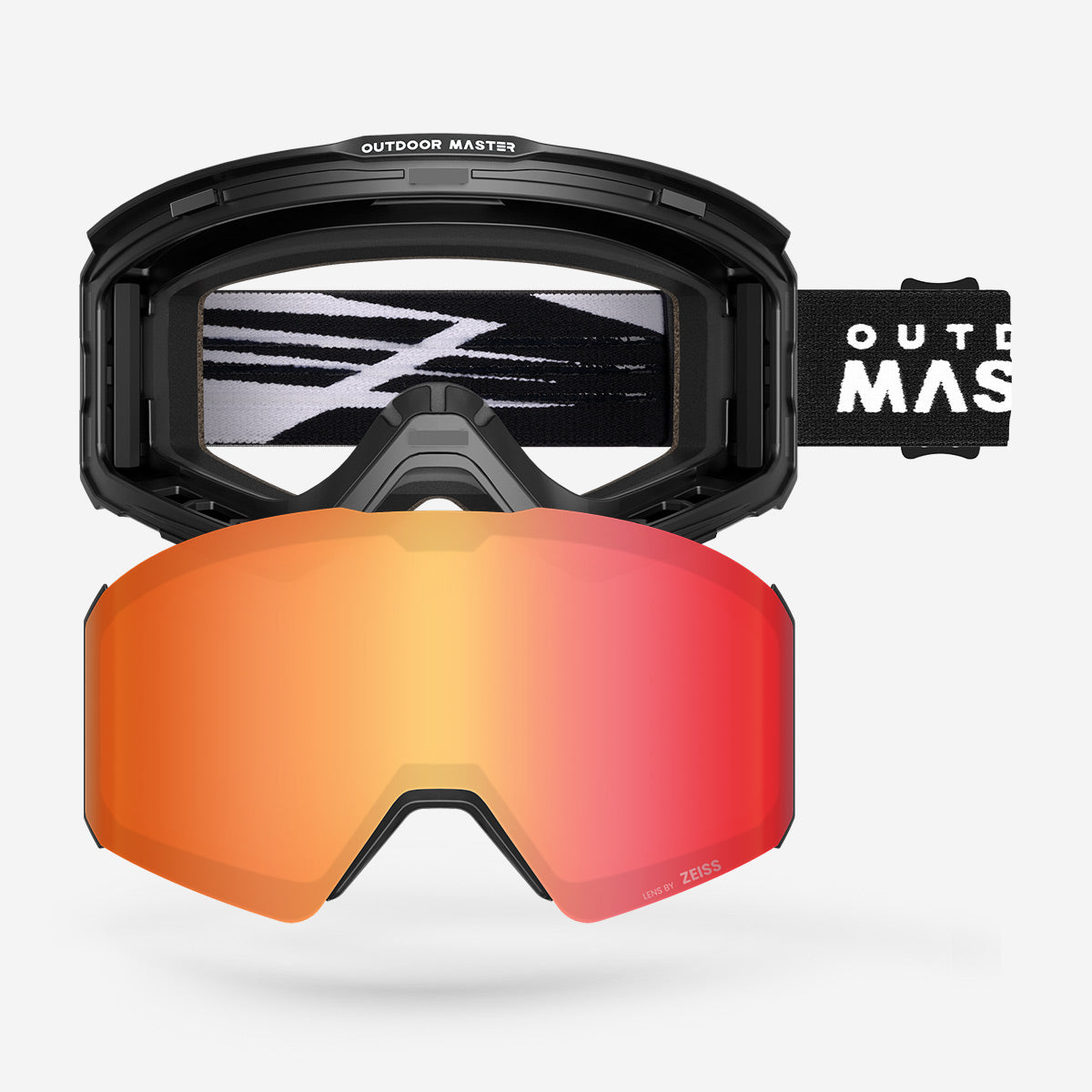 FALCON Custom Ski Goggles ZEISS Lens + Frame & Strap