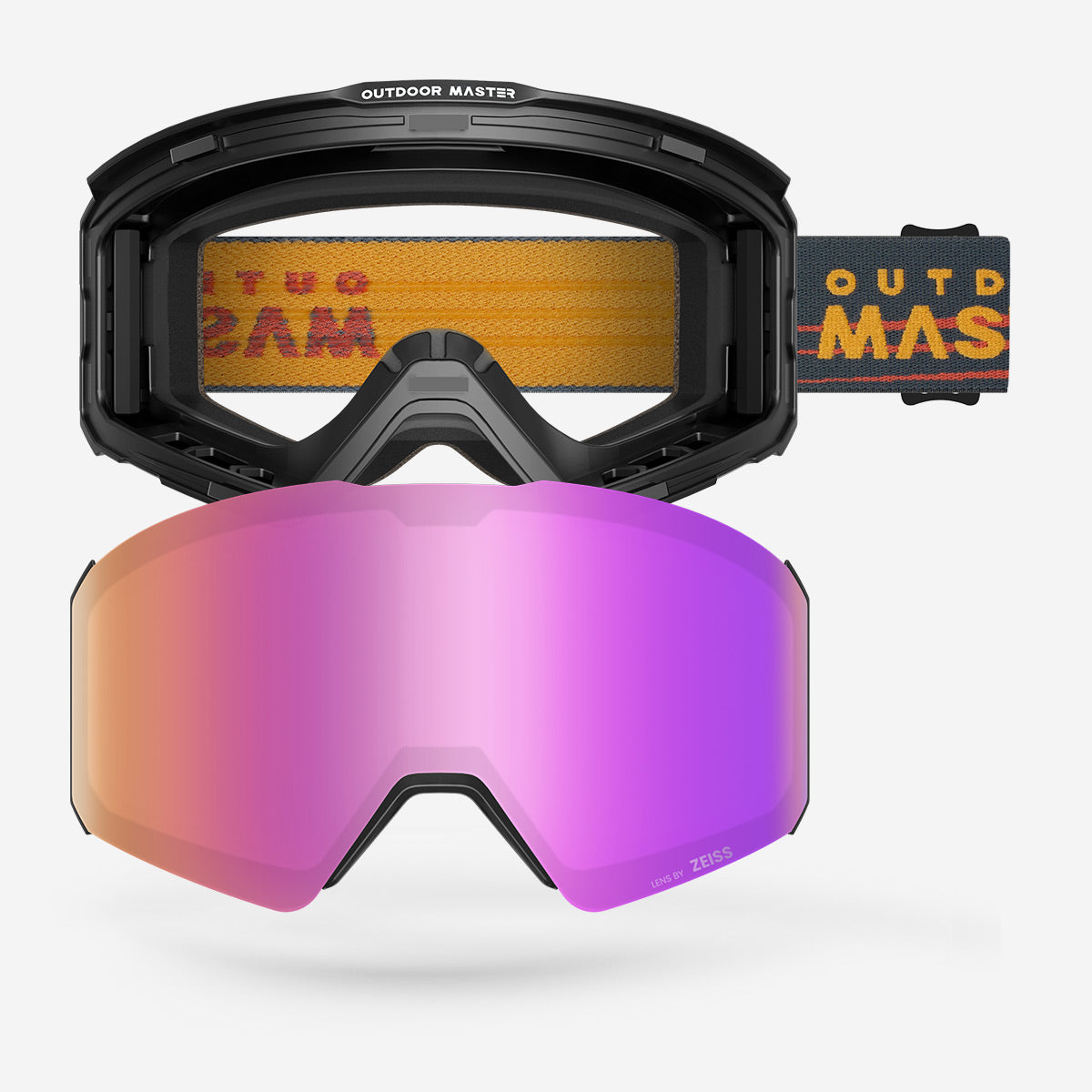 FALCON Custom Ski Goggles ZEISS Lens + Frame & Strap