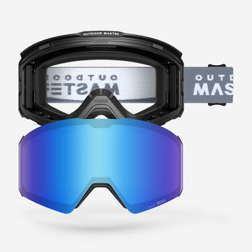 mr steele goggles FALCON Dual ZEISS Snow Goggles – High-Contrast Vision & Quick Lens Swap
